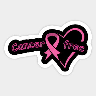 cancer free Sticker